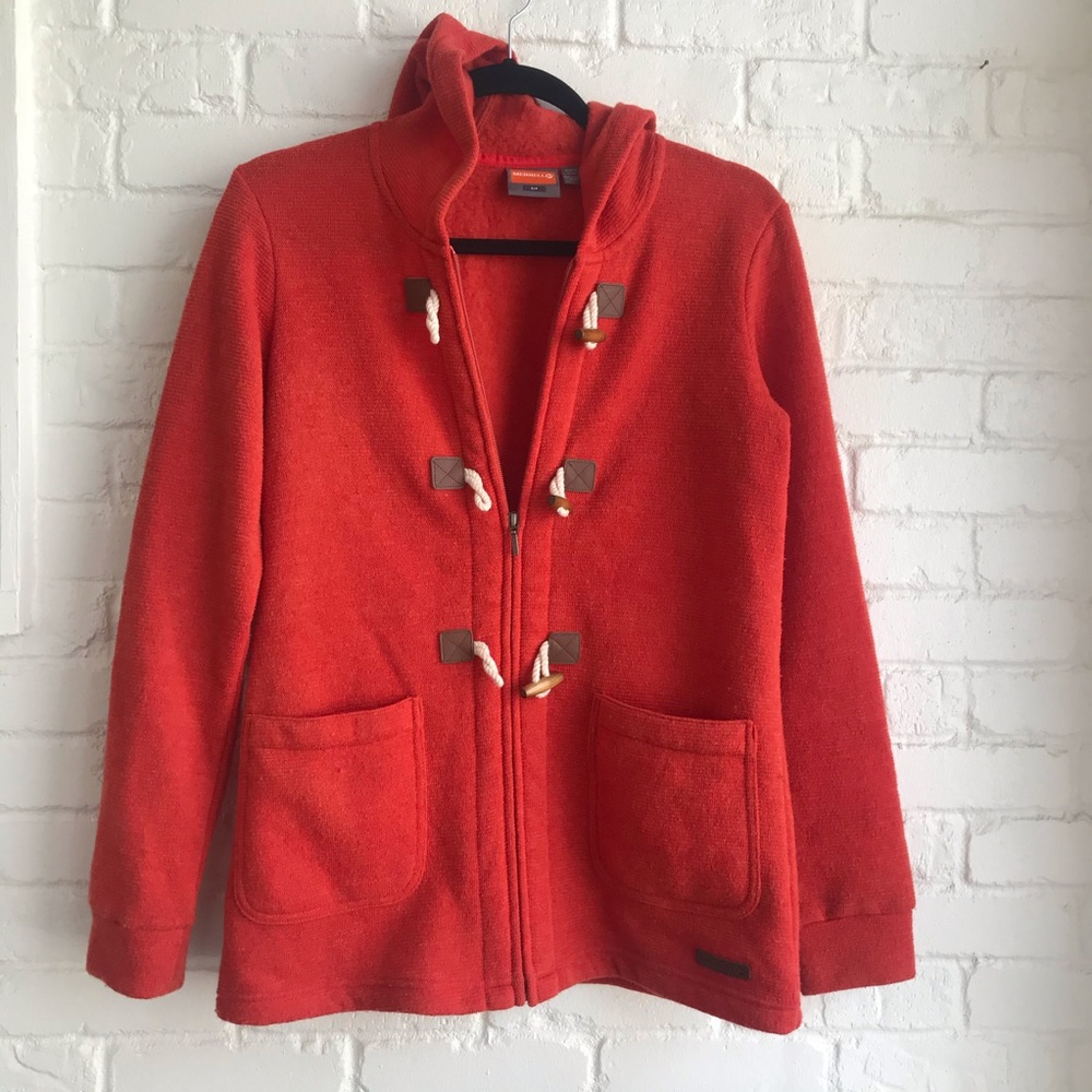 Merrell Toggle Wool Jacket Size Small - image 1